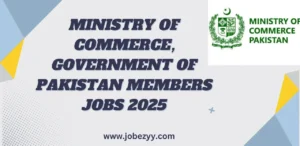 Ministry of Commerce, Government of Pakistan Members jobs 2025